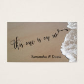 Sand & Foam Beach Foto Event Bar Drinks (Vorderseite)