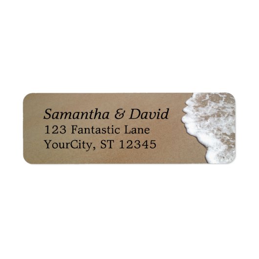 Sand & Foam Beach Foto Hochzeit (Vorne)