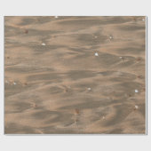 Sand Geschenkpapier (Flach)