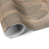 Sand Geschenkpapier (Rolleneckpunkt)