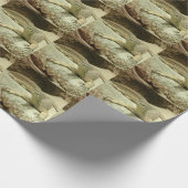 Sand Goanna Geschenkpapier (Ecke)