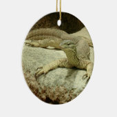 Sand Goanna Keramik Ornament (Rechts)