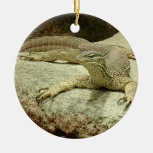 Sand Goanna Keramik Ornament