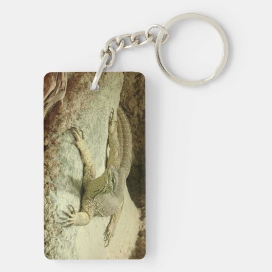 Sand Goanna Schlüsselanhänger (Rückseite)