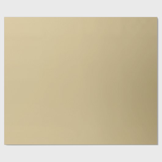 Sand Gold Geschenkpapier (Flach)