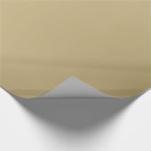 Sand Gold Geschenkpapier (Ecke)