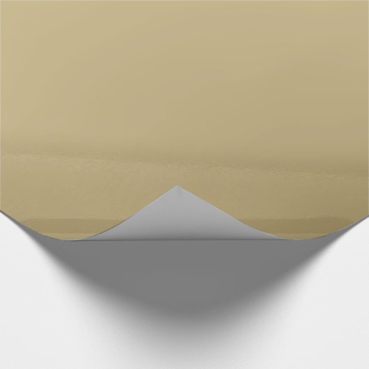 Sand Gold Geschenkpapier (Ecke)