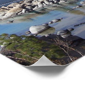 Sand Harbour Lake Tahoe Poster/Art Poster (Ecke)