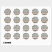 Sand Heart Stickers (Blatt)
