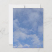 Sand Hearts Beach Hochzeitseinladungen Einladung (Rückseite)