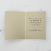 Sand-Herzen auf Strand-romantischen Gruß-Karten Karte (Innenseite)