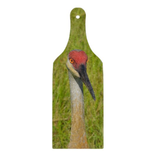 Sand Hill Crane - Kamera Schneidebrett (Vorderseite)