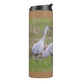 Sand Hill Crane Thermal Tumbler Thermosbecher (Nach links gedreht)
