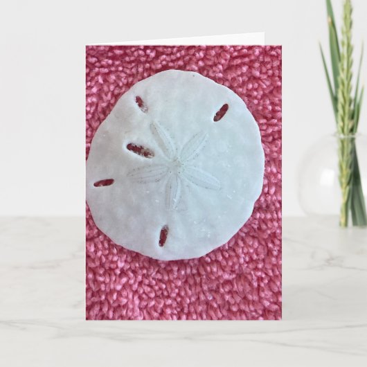 Sand Holiday Card Feiertagskarte (Vorderseite)