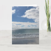 Sand Holiday Card Feiertagskarte (Vorderseite)