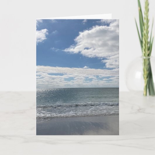 Sand Holiday Card Feiertagskarte (Vorderseite)