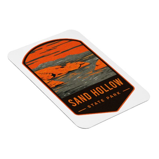 Sand Hollow Staat Park Magnet (Rechte Seite)