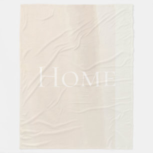 Sand Horizon Aquarell Fleecedecke