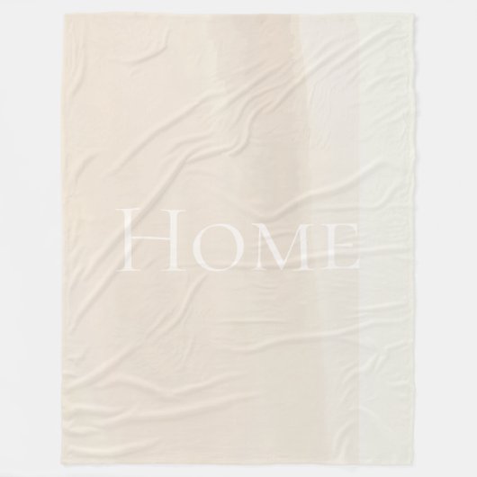 Sand Horizon Aquarell Fleecedecke (Vorderseite)