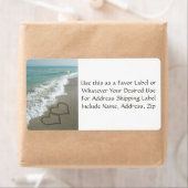 Sand Hört auf dem Strand Gefallen oder Mailing Lab (Insitu)