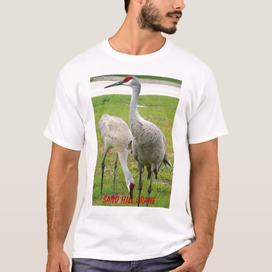 Sand-Hügel-Kran T-Shirt (Vorderseite)