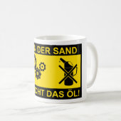 Sand im Getriebe Kaffeetasse (VorderseiteRechts)