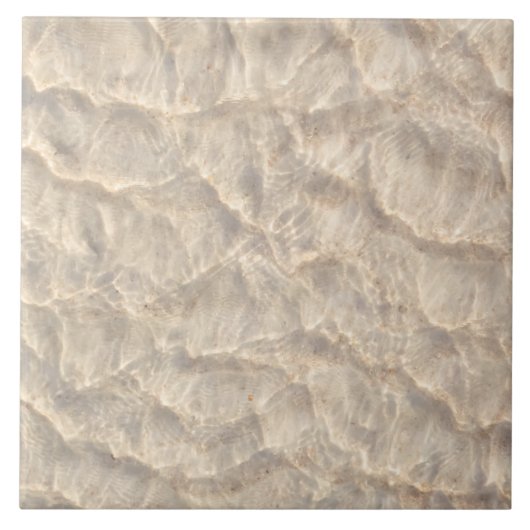 Sand im Wasser Fliese (Vorderseite)