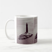 Sand-Insel-Leuchtturm Kaffeetasse (Links)