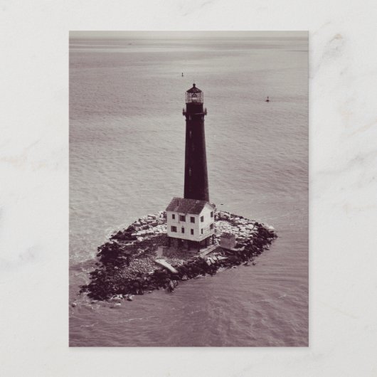 Sand Island Lighthouse Postkarte (Vorderseite)
