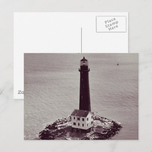 Sand Island Lighthouse Postkarte (Vorne/Hinten)