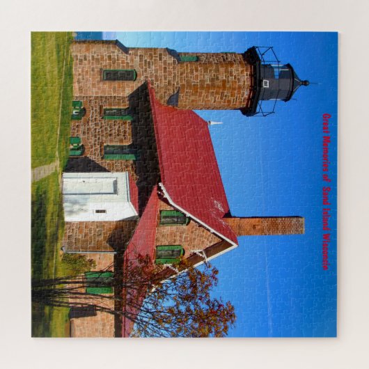 Sand Island Wisconsin. Jigsaw Puzzle (Horizontal)