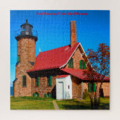 Sand Island Wisconsin. Jigsaw Puzzle (Vertikal)