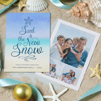 Sand ist das New Snow Coastal Weihnachten 3 Foto