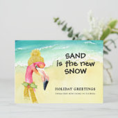 Sand ist die neue Snow Flamingo Beach New Zuhause Ankündigung (Stehend Vorderseite)