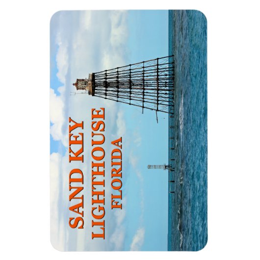 Sand Key Lighthouse, Florida Flexi Magnet (Vertikal)