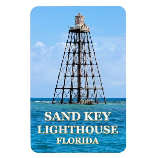 Sand Key Lighthouse, Florida Flexi Magnet (Vertikal)
