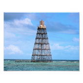 Sand Key Lighthouse, Florida Foto Print (Vorne)
