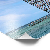 Sand Key Lighthouse, Florida Foto Print (Ecke)