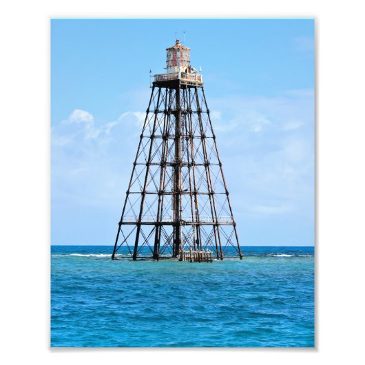 Sand Key Lighthouse, Florida Foto Print (Vorne)