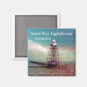 Sand Key Lighthouse, Florida Magnet (Vorderseite/Rückseite)