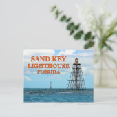 Sand Key Lighthouse, Florida Postcard Postkarte (Stehend Vorderseite)