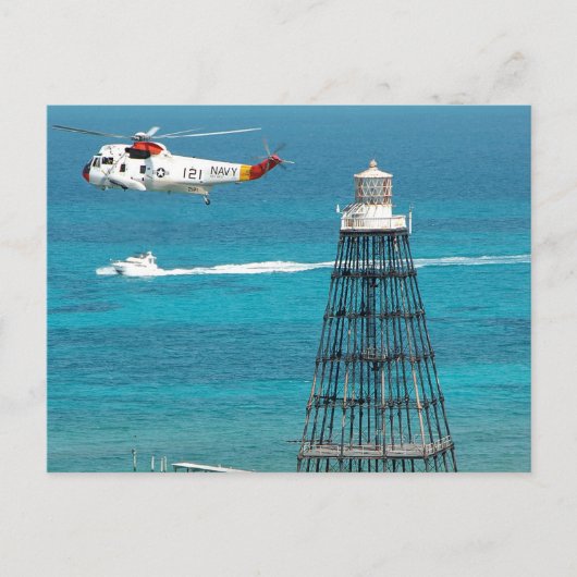 Sand Key Lighthouse Postkarte (Vorderseite)
