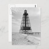 Sand Key Lighthouse Postkarte (Vorne/Hinten)