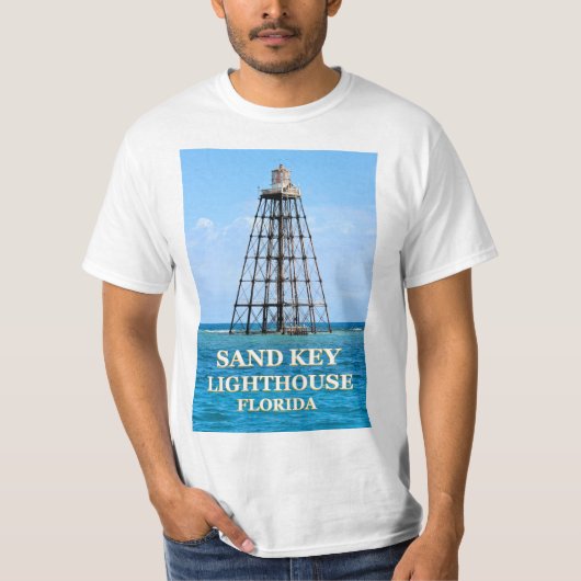 Sand Key Lighthouse, T - Shirt Florida (Vorderseite)