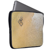 Sand Laptopschutzhülle (Vorne Rechts)