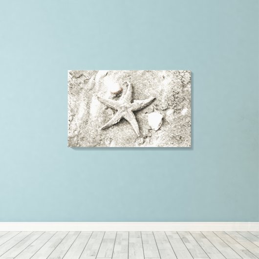 Sand Leinwanddruck (Insitu (Holzboden))