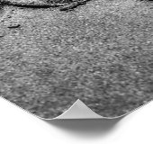 Sand Liebe Beach Fotokunst Poster (Ecke)