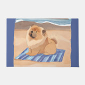 SAND N' SEE Chow Chow Hund Fußmatte (Vorderseite)