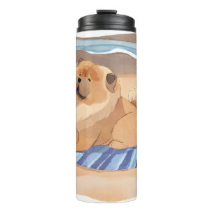 SAND N' SEE Chow Hund thermische Trommel Thermosbecher