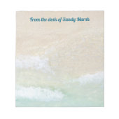 Sand n Surf vom Schreibtisch der Personalisierten Notizblock (Vorderseite)